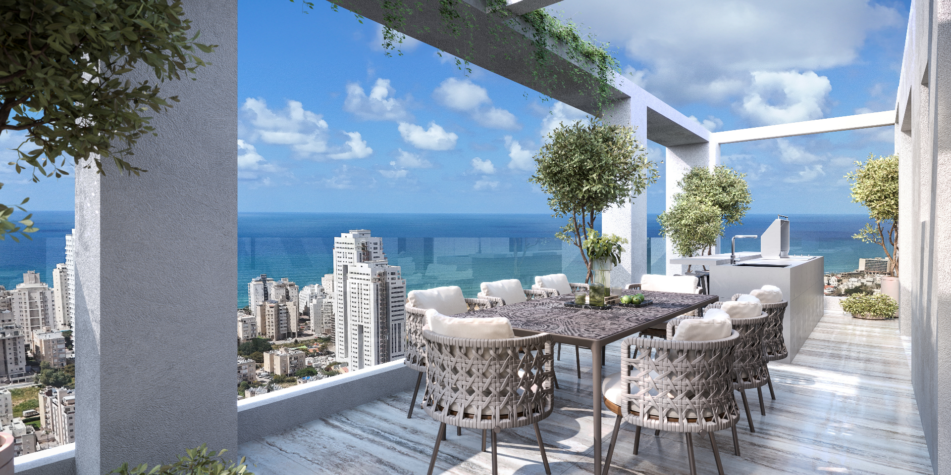 Penthouse Weizmann, Netanya — 160 sqm